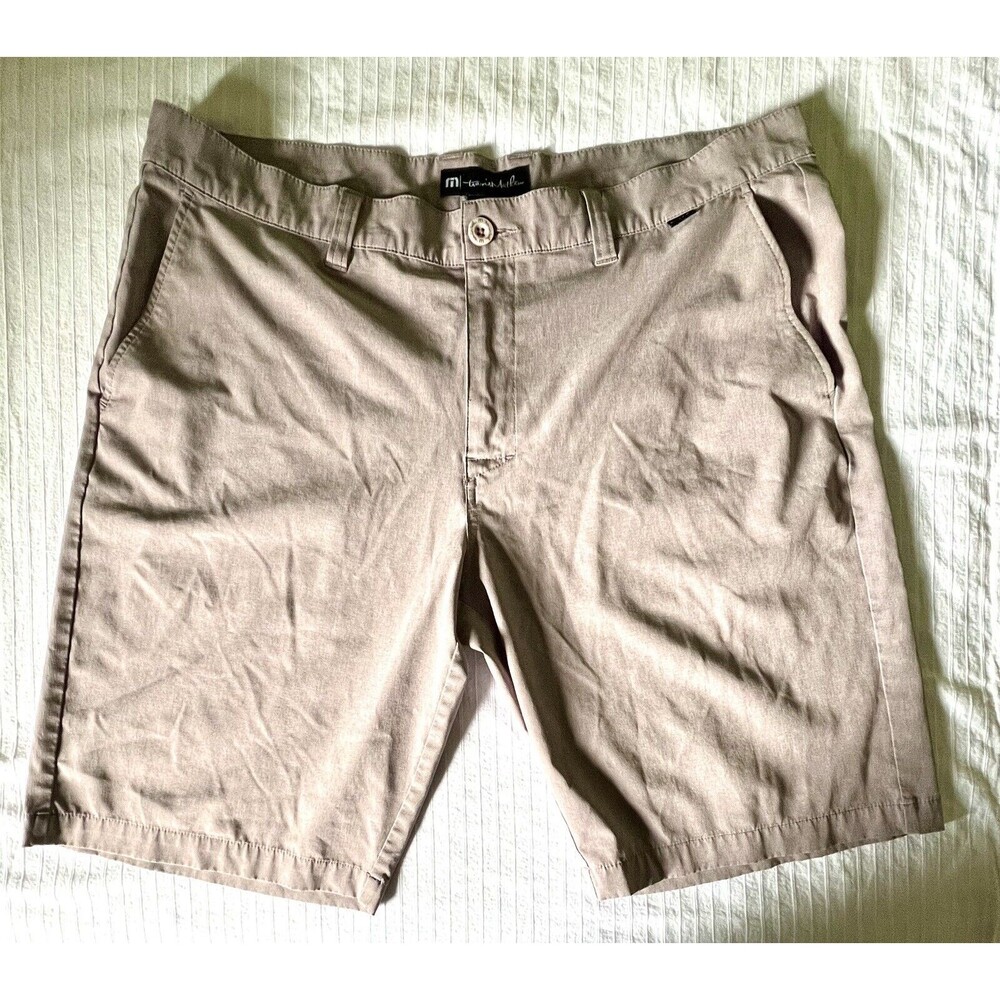 Travis Mathew Beck Men’s Golf Shorts - Wine Tasting Maroon - Size 38